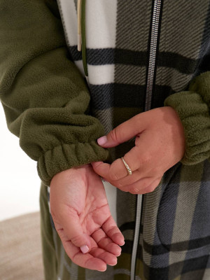 Длинный кардиган на молнии NU-A1465T26