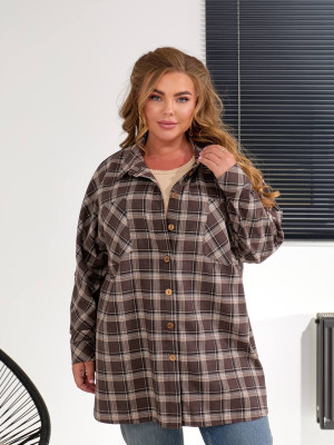 Женская рубашка в клетку NU-A1462T19