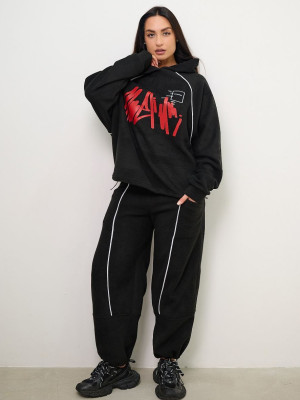 Теплый костюм из граффити IS-A230T900