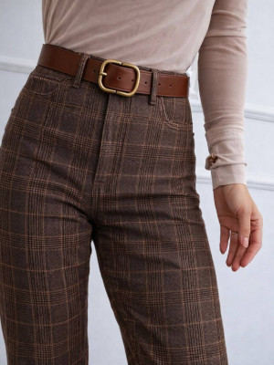 Женские джинсы в клетку KC-A0533T500