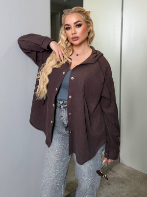 Стильная рубашка с капюшоном ACHK-A1988T500