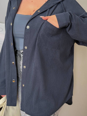 Стильная рубашка с капюшоном ACHK-A1988T500