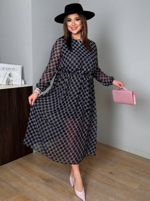 Платье с пышной юбкой AD-A8004.1T290