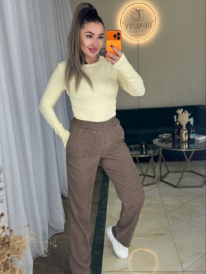 Вельветовые женские брюки MYD-A684T320