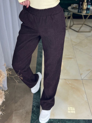 Вельветовые женские брюки MYD-A684T320