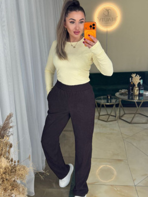 Вельветовые женские брюки MYD-A684T320