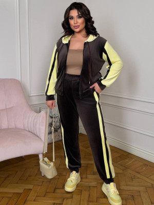 Женский велюровый костюм LZ-A1363T750