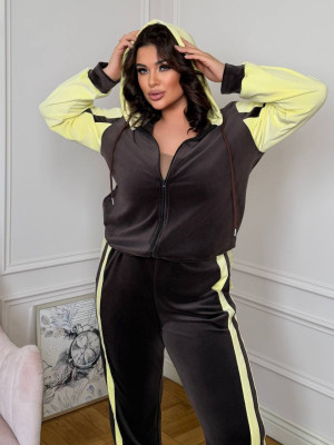 Женский велюровый костюм LZ-A1363T750