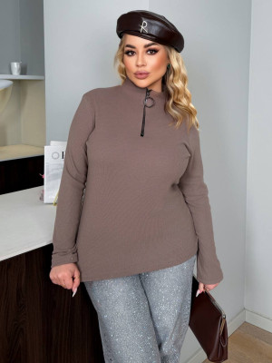 Лонгслив со змейкой DOL-A388T390