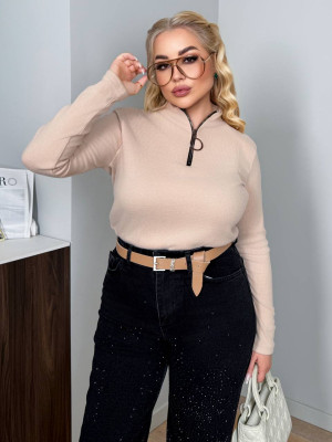 Лонгслив со змейкой DOL-A388T390