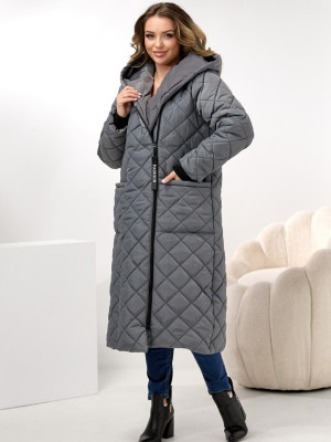 Длинная демисезонная куртка DV-R3714T1400