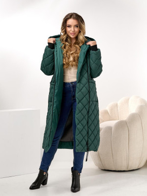 Длинная демисезонная куртка DV-R3714T1400