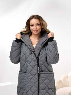 Длинная демисезонная куртка DV-R3714T1400