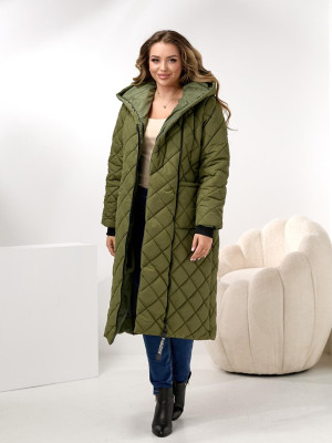 Длинная демисезонная куртка DV-R3714T1400