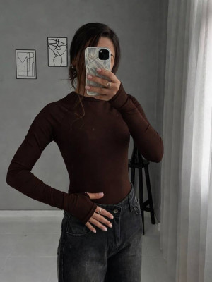 Базовый приталенный боди DMP-P4305T230