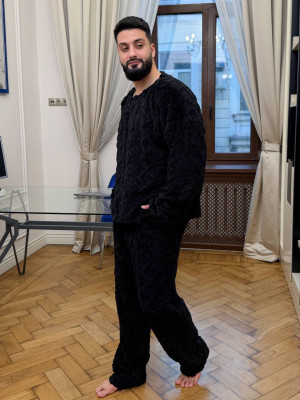 Теплая унисекс пижама DG-p15602T700