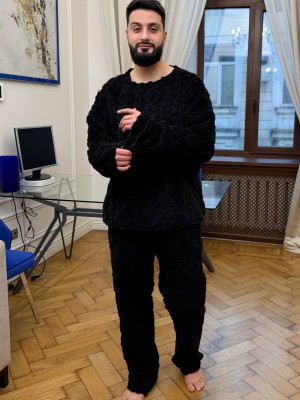 Теплая унисекс пижама DG-p15602T700