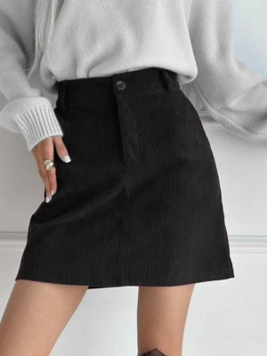 Юбка вельветовая AMU-A960T375