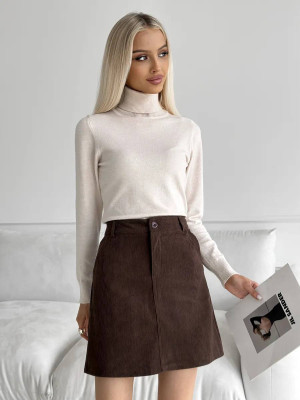 Юбка вельветовая AMU-A960T375