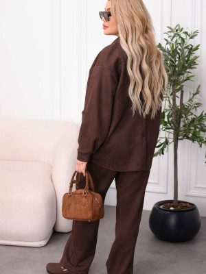 Замшевый костюм DOL-A900T830