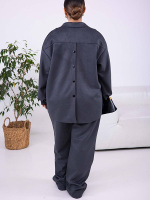 Замшевый костюм DOL-A900T830