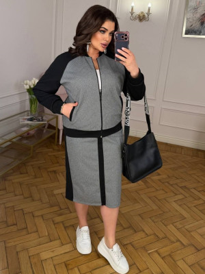 Бомбер с юбкой KG-A4095T720