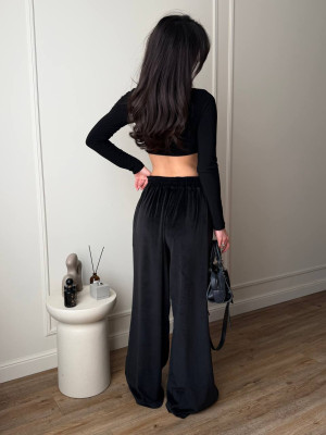 Свободные велюровые штаны MSM-A279T440