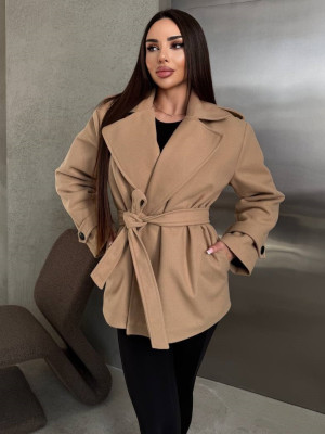 Пальто кашемировое на запах MPK-A1406T890