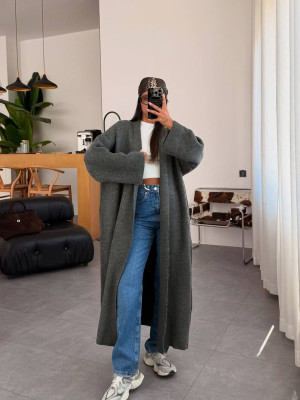 Теплый ангоровый кардиган DMP-R1203T520