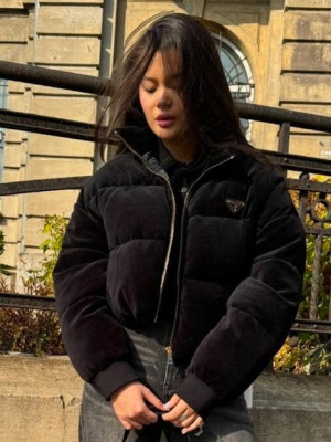 Демисезонная бархатная куртка DMP-P4300T650