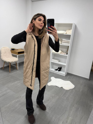 Удлиненный двухсторонний жилет DMP-P4220T600