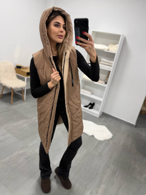 Удлиненный двухсторонний жилет DMP-P4220T600