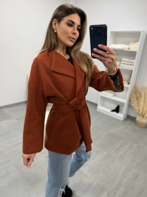 Укороченное тренч-пальто DMP-P4287T650