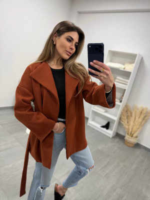 Укороченное тренч-пальто DMP-P4287T650