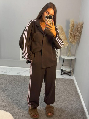 Женский костюм с лампасами MSM-A296T840