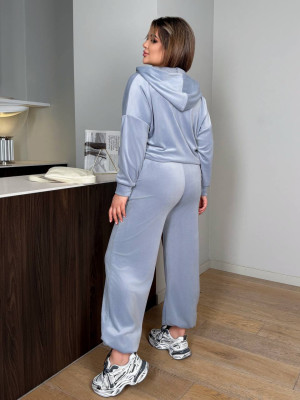 Трендовый костюм из велюра DV-AR5511T750