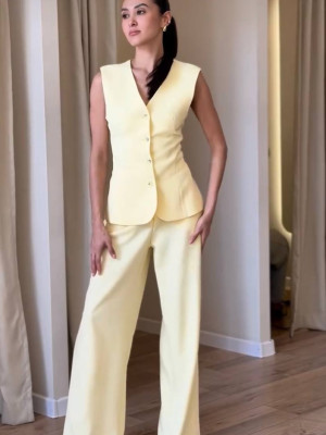 Трендовый брючный костюм RK-A851T650