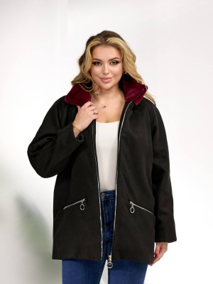 Кашемировое пальто с мехом DV-R4434T1000