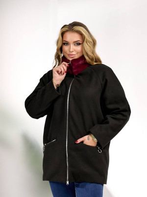 Кашемировое пальто с мехом DV-R4434T1000