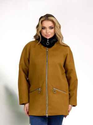 Кашемировое пальто с мехом DV-R4434T1000