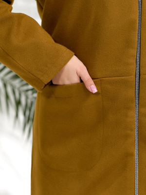 Удлиненное демисезонное пальто DV-R4438T800