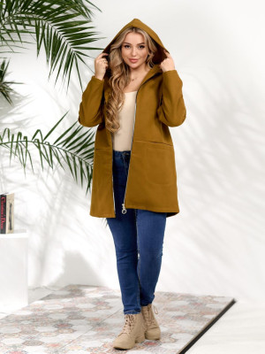 Удлиненное демисезонное пальто DV-R4438T800