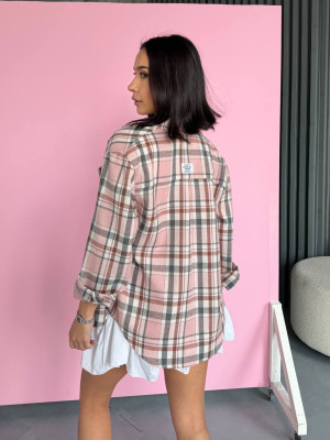 Трендовая рубашка в клетку NOB-A26014T490