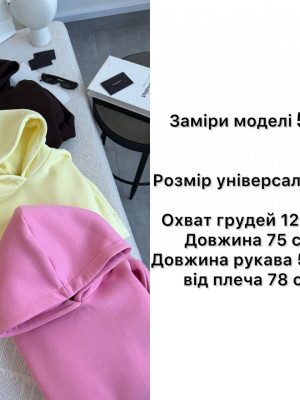 Оверсайз худи с капюшоном ANB-A524T700