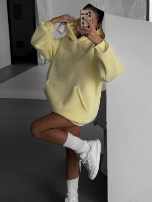 Оверсайз худи с капюшоном ANB-A524T700