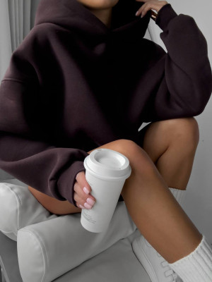 Оверсайз худи с капюшоном ANB-A524T700