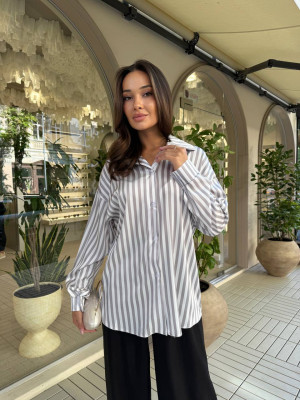 Стильная рубашка в полоску ANB-A502T400