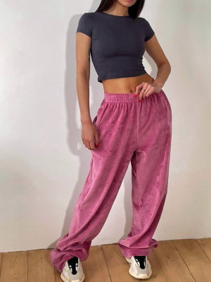 Велюровые женские штаны DMP-R1819T270