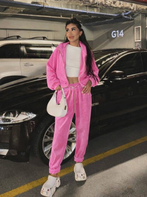 Велюровый спортивный костюм DMP-R1919T900