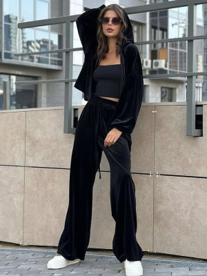 Комфортный велюровый костюм DMP-R1916T500